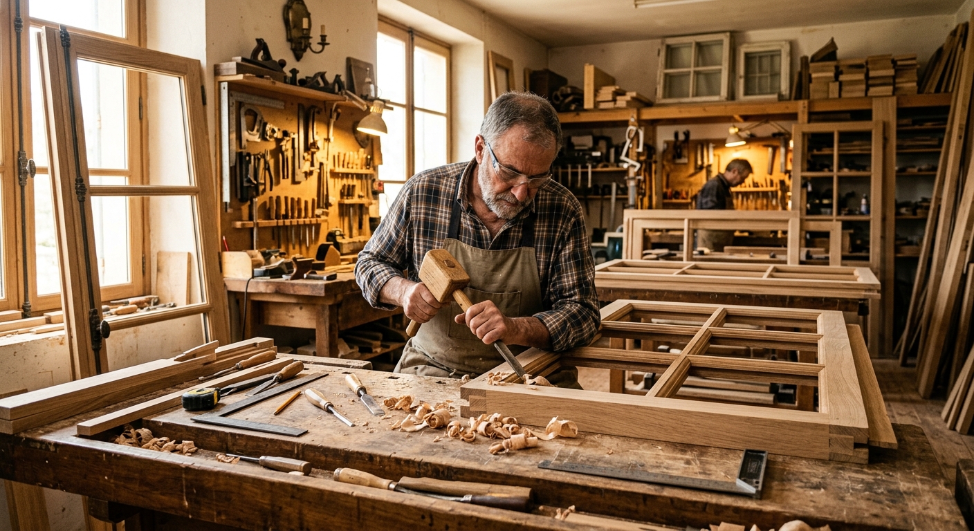 Menuiserie artisanale sur mesure
